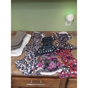 Sunbaby Cloth Diaper Covers  Adjustable Reusable One Size Fits Most Patterns